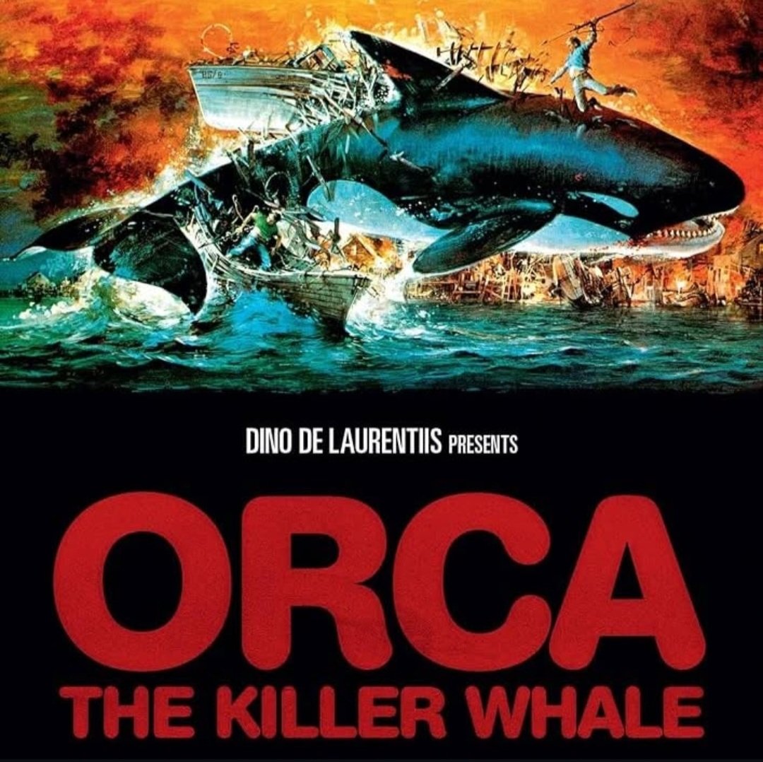 MonsterCndyPC's tweet image. On This Day, in 1977, ORCA: The Killer Whale premiered in New York City!