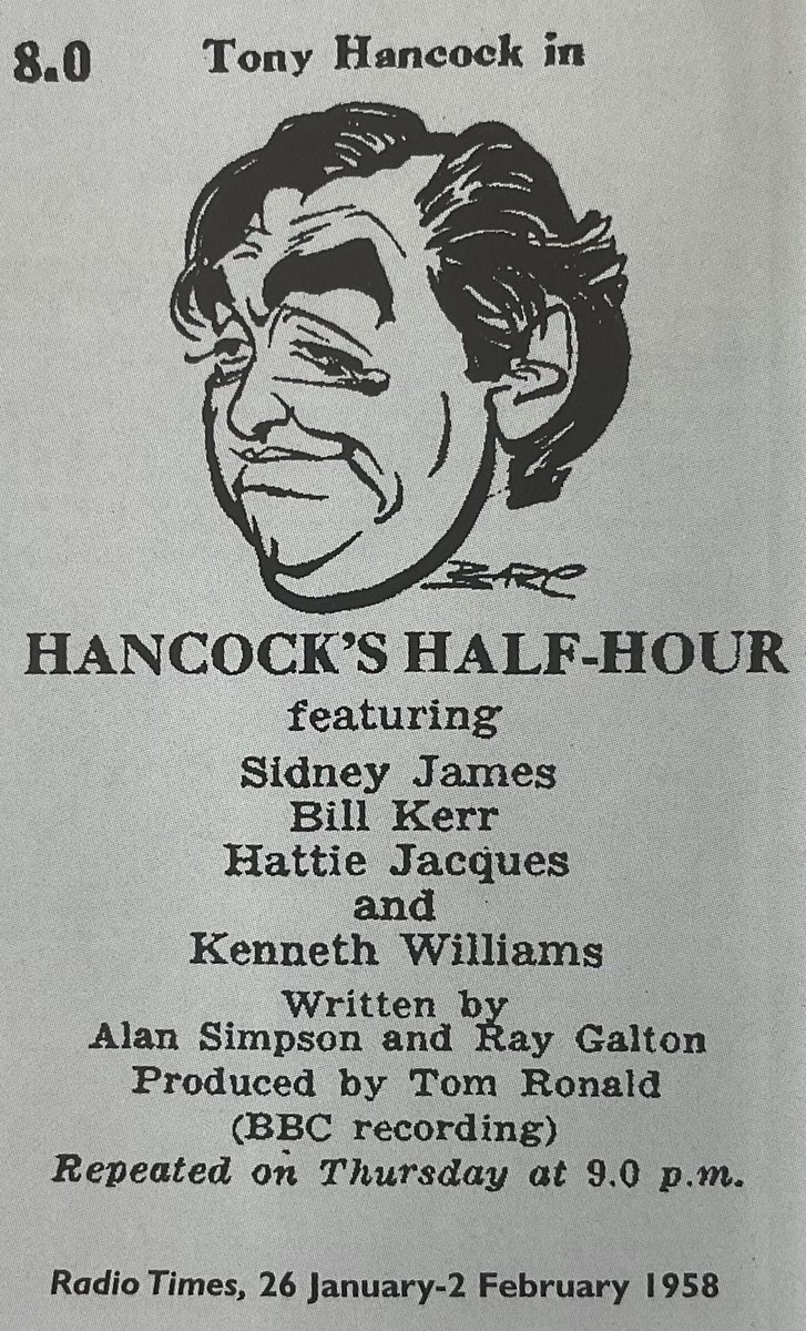 EltonMaryon's tweet image. #TonyHancock: “Cultured? Up until last week I always thought Handel’s Largo was a brand of light ale!”
#HancocksHalfHour ‘The Scandal Magazine’ (1958) tomorrow on @BBCRadio4Extra &amp;amp; @BBCSounds at 7.30am, 12.30 &amp;amp; 6.30pm.