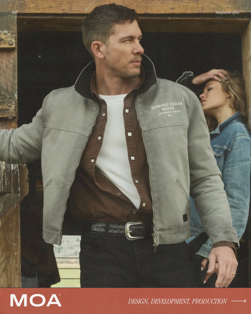 magnum____opus's tweet photo. Work Jackets, Washed Flannels, and Riding Shirts Designed, Developed, and Produced for Diamond Cross Ranch by MOA https://t.co/TyuMvHKhO2