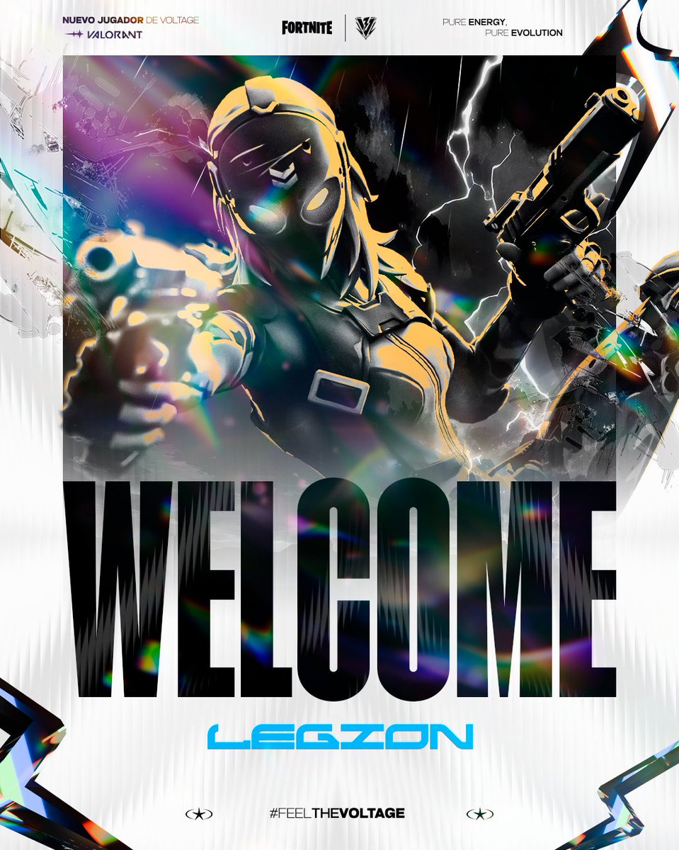 🎉 La familia de Voltage no para de crecer 🎮

Hoy hemos abierto un paquete muy especial: venía con un nuevo set-up y una invitación para jugar el FNCS Major – Play-In 3.
Y no podía haber alguien mejor para estrenarlo que nuestra nueva estrella.

🔥 Os presentamos a <a href="/Legi0n_11/">VTG Legi0n</a>,
