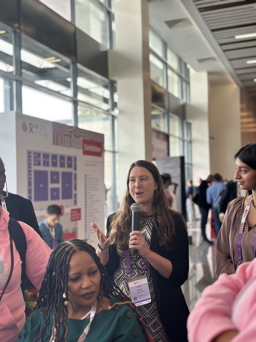 Day Two of #IAS2025 has ended and I’m still thinking about the DPP (dual prevention pill). Learning about it with <a href="/apha_sa/">APHA</a> was everything. A game-changer in giving young women and girls control over both HIV and pregnancy prevention.