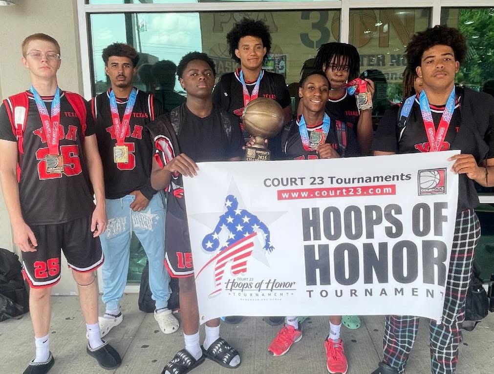DonovanGad24's tweet image. My team and I won the Hoops of Honor Tournament going undefeated in 4 games! I averaged 15, 5, 3 and 1 steal. With 26, 10, and 5 being my best game!