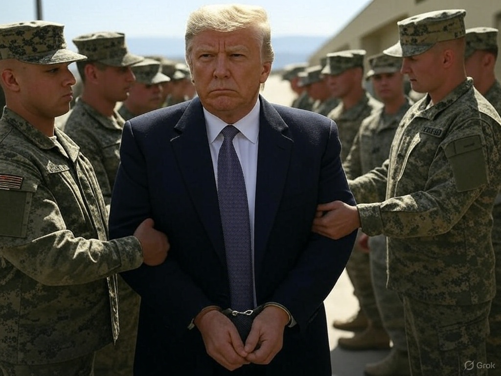 Rapist, Felon, Traitor, &amp; Criminal Donald tRump has only been president for 6 months, &amp;
tRump is already inciting violence &amp; committing human rights violations by ordering military &amp; law enforcement to use force against peaceful protesters &amp; immigrants. 
Imprison tRump today!