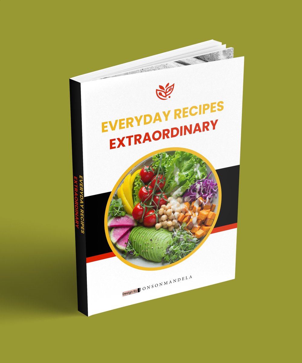 graphinea's tweet image. ✨ Presenting my latest cookbook cover design!
#cookbookdesign #bookcoverdesign #foodbook #graphicdesign #coverart #bookdesign #branding #creativecover #culinaryart #recipebook #designportfolio #foodphotography #typographydesign