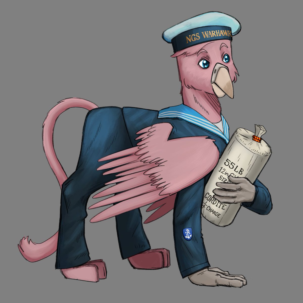 guard_mod's tweet image. Sailor birb for a client's AU.
NGS Warhawk 12inch gun loader
Part of a batch 3 of 6