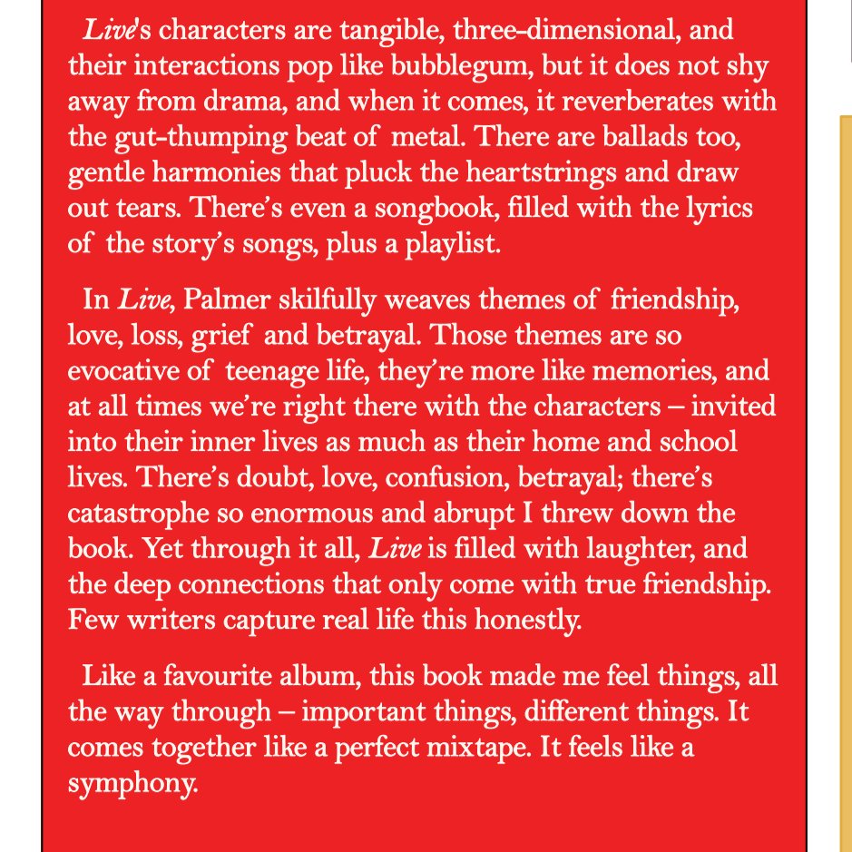 Luke Palmer (@lcpalmerpoet) on Twitter photo I don't often come on here anymore, but I just wanted to say a huge thanks to <a href="/66blackman/">Steve Blackman</a> for his review of Live in <a href="/PaperboundMag/">PaperBound Magazine</a>. It's been a tough few weeks, and I shed a few tears over his kindness and response to the book. Cheers Steve - I owe you one. X I don't often come on here anymore, but I just wanted to say a huge thanks to <a href="/66blackman/">Steve Blackman</a> for his review of Live in <a href="/PaperboundMag/">PaperBound Magazine</a>. It's been a tough few weeks, and I shed a few tears over his kindness and response to the book. Cheers Steve - I owe you one. X