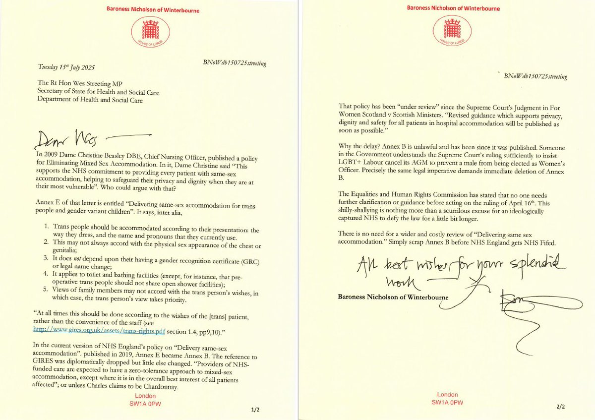 Emma Harriet Nicholson (@baroness_nichol) on Twitter photo 