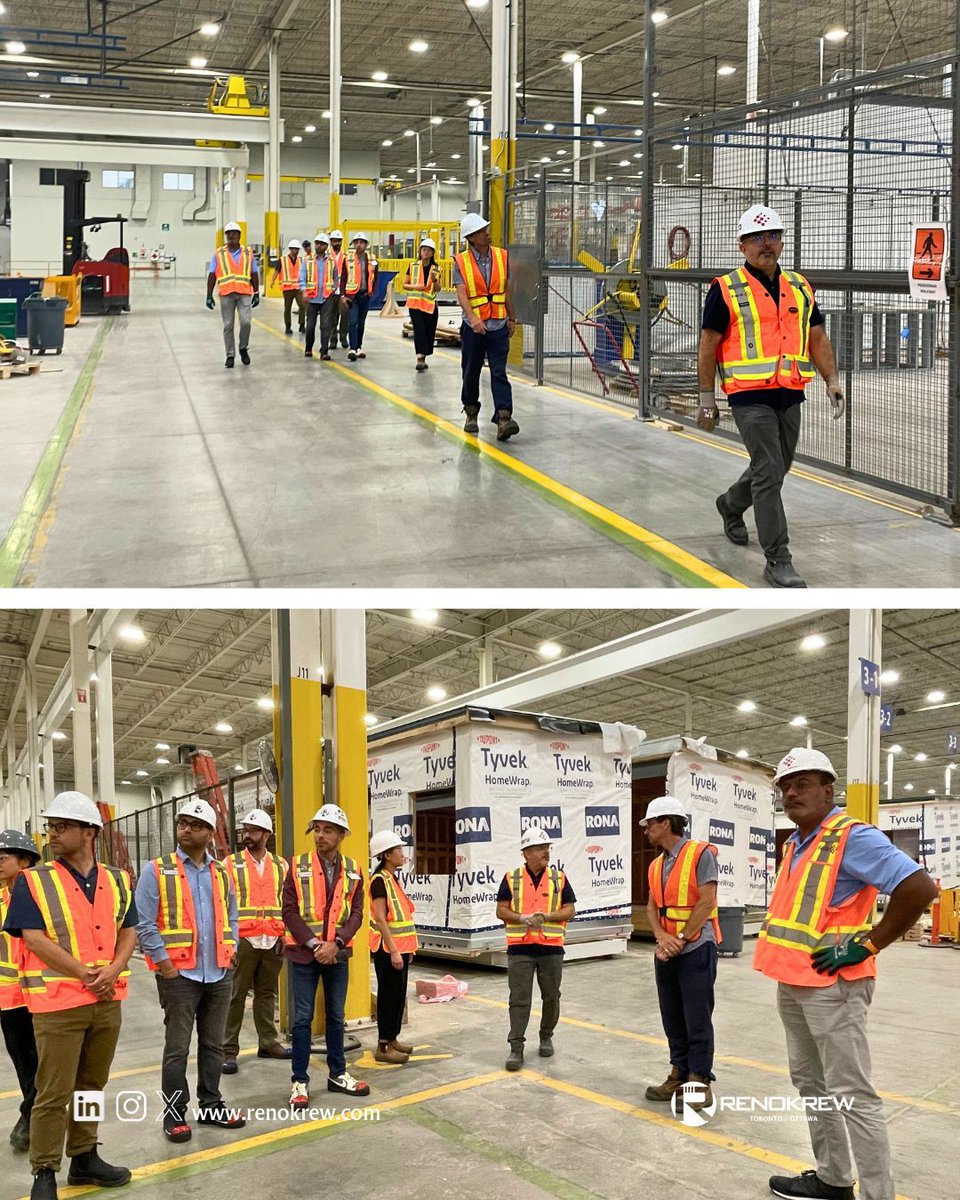 renokrew's tweet image. The Renokrew and Workshop Architect team spent the day at Fero International&apos;s facility, learning how modular construction will soon benefit our upcoming supportive and social housing, as well as critical infrastructure projects.

One thing that stood out to our team is the speed…