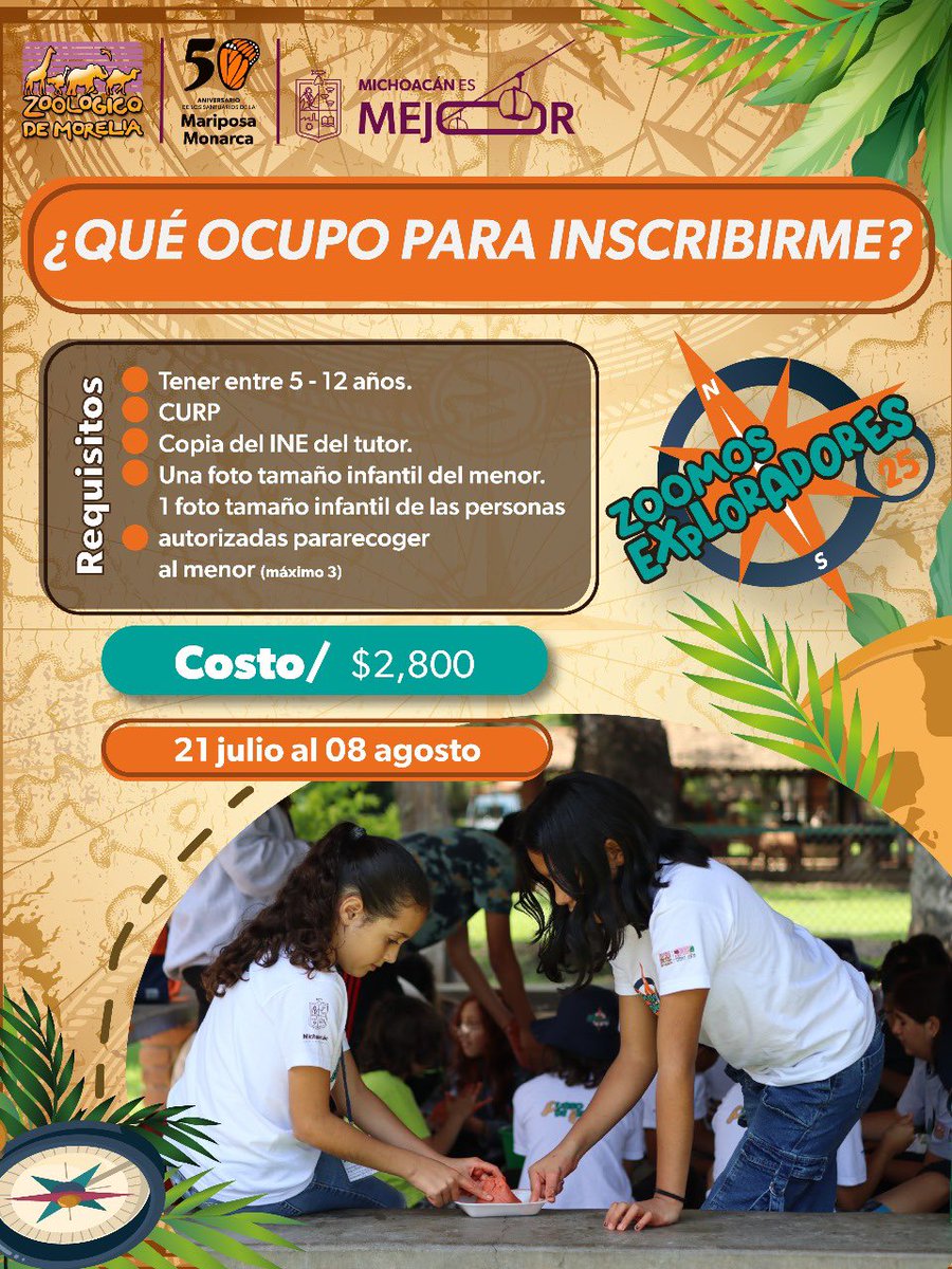 ¡Quedan pocos lugares y estamos a nada de comenzar! No tardes que te estamos esperando para que seas el mejor explorador de este verano🫏🐍🐻🦁🐢🦎🐒