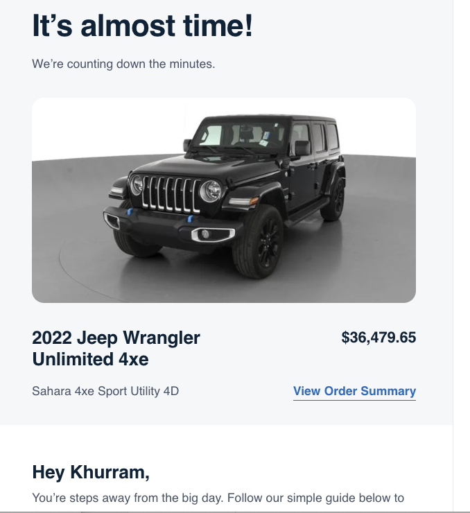 Khurram_Chaudhr's tweet photo. As a repeat @Carvana customer, was deeply disappointed. $35K Jeep delayed due to battery, then on delivery when I arrived to pick it up, it was not even starting, dirty, torn seat, and a dead remote. This falls far short of basic delivery standards. #CustomerExperience #Carvana https://t.co/2xkbauUOf6