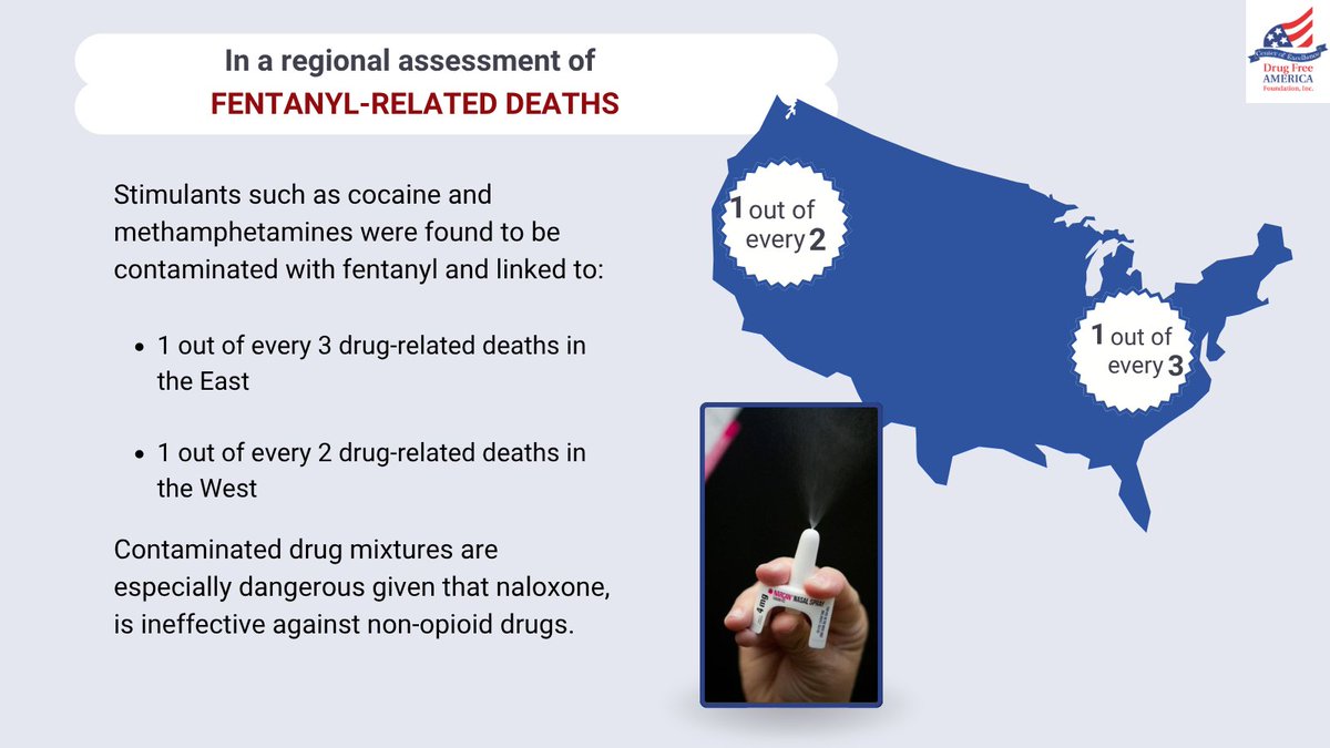 DrugFreeAmerica's tweet image. Overdose deaths dropped 20% in 2024—but the crisis isn't over. Fentanyl is turning up in drugs like cocaine and meth-often without users knowing. Progress is real, but the risks are changing fast.
Follow the link in bio to read our full blog
#FentanylAwareness #onepillcankill