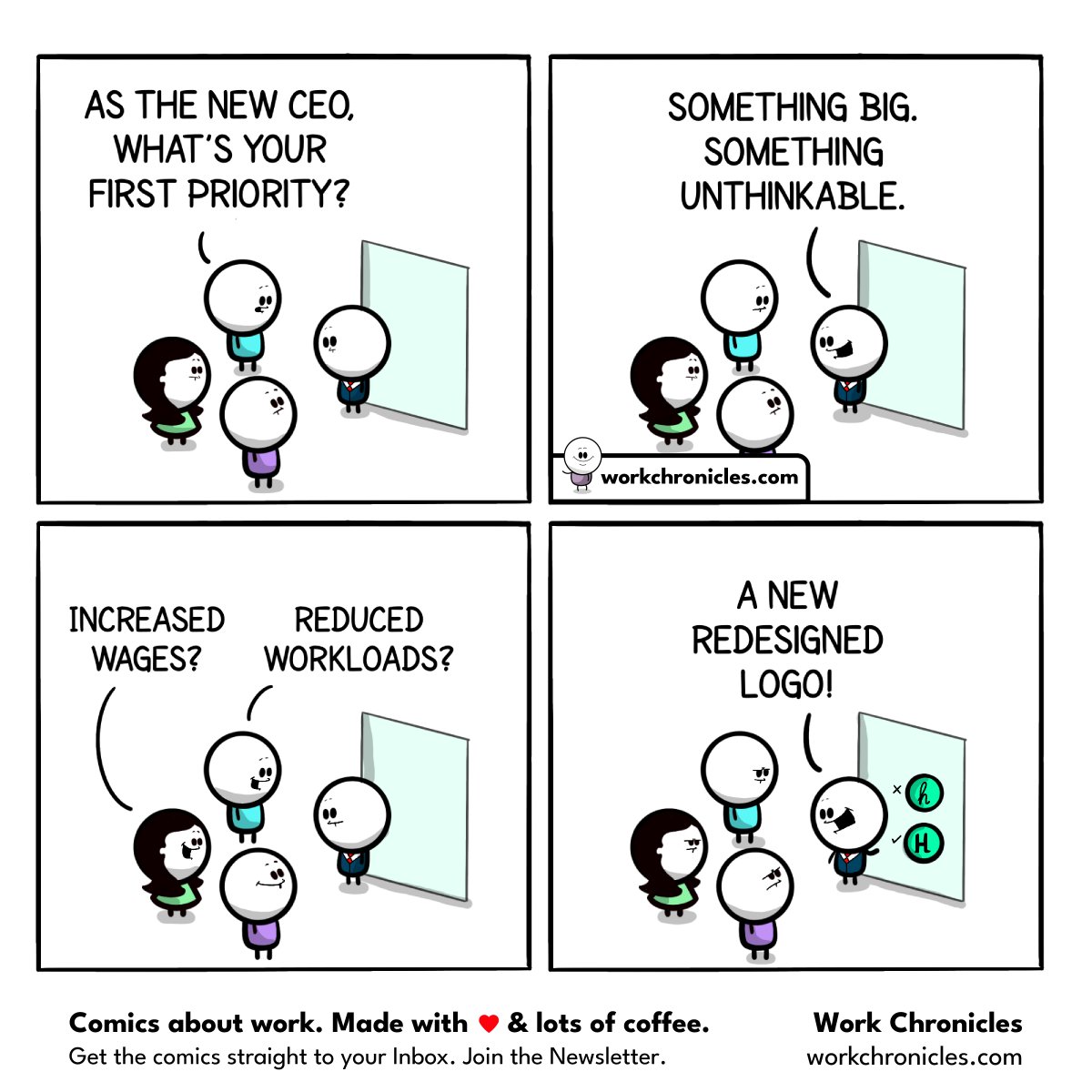 _workchronicles's tweet image. (comic) Management Priorities