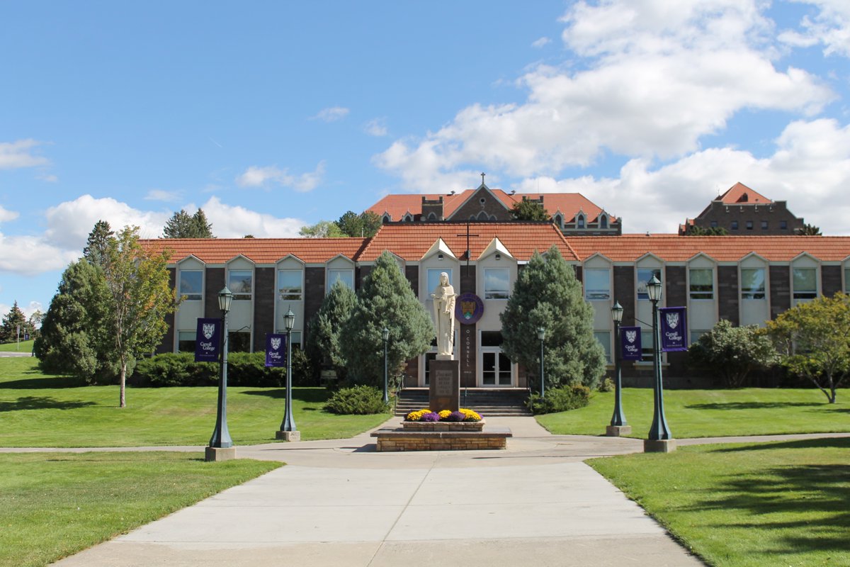 ✨ "Let us love, since that is what our hearts were made for." — St. Thérèse of Lisieux
At Carroll College, our campus isn’t just a place to learn — it’s a place to grow in faith, purpose, and love. 💜⛪️
Rooted in Catholic tradition, inspired by the Saints.
