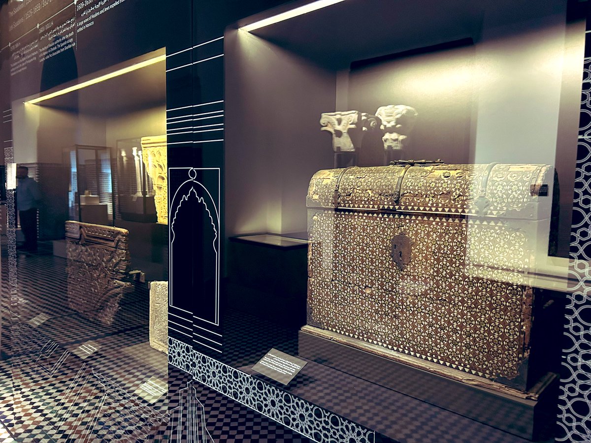 CellardEleonore's tweet image. I spent hours today visiting the Batha Museum in Fez, which has a magnificent collection of Moroccan artefacts and some very interesting manuscripts...