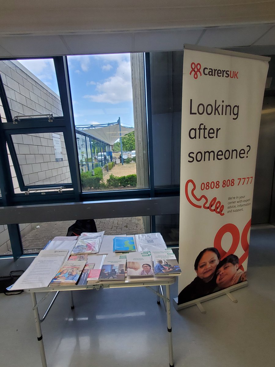 matthew mckenzie FRSA BEM (@mmckenz11) on Twitter photo Carers stall up at <a href="/LG_NHS/">Lewisham and Greenwich NHS Trust</a> . If you are caring for someone close with long term I'll health, feel free to visit. <a href="/CarersUK/">Carers UK</a>
<a href="/greenwichcarers/">Greenwich Carers</a> <a href="/macmillancancer/">Macmillan Cancer Support</a> <a href="/ParkinsonsUK/">Parkinson's UK</a> Carers stall up at <a href="/LG_NHS/">Lewisham and Greenwich NHS Trust</a> . If you are caring for someone close with long term I'll health, feel free to visit. <a href="/CarersUK/">Carers UK</a>
<a href="/greenwichcarers/">Greenwich Carers</a> <a href="/macmillancancer/">Macmillan Cancer Support</a> <a href="/ParkinsonsUK/">Parkinson's UK</a>