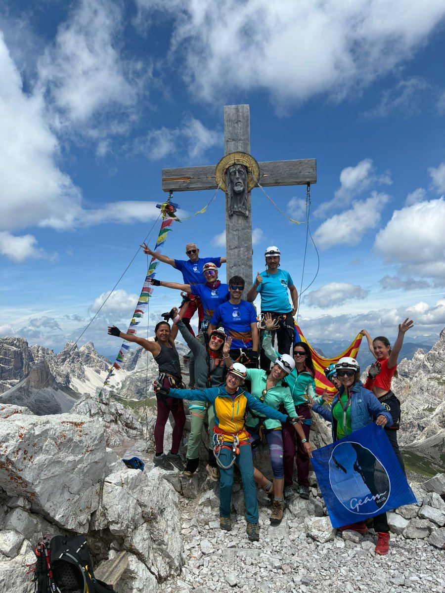 AEC_Reus's tweet image. Una trentena de persones del @AEC_Reus @geamreus de Stage als Dolomites. Excursions, ferrades, escalada, ferrades...
Tornem divendres!!... O no🫣🤭🤣🏔️🧗🏼