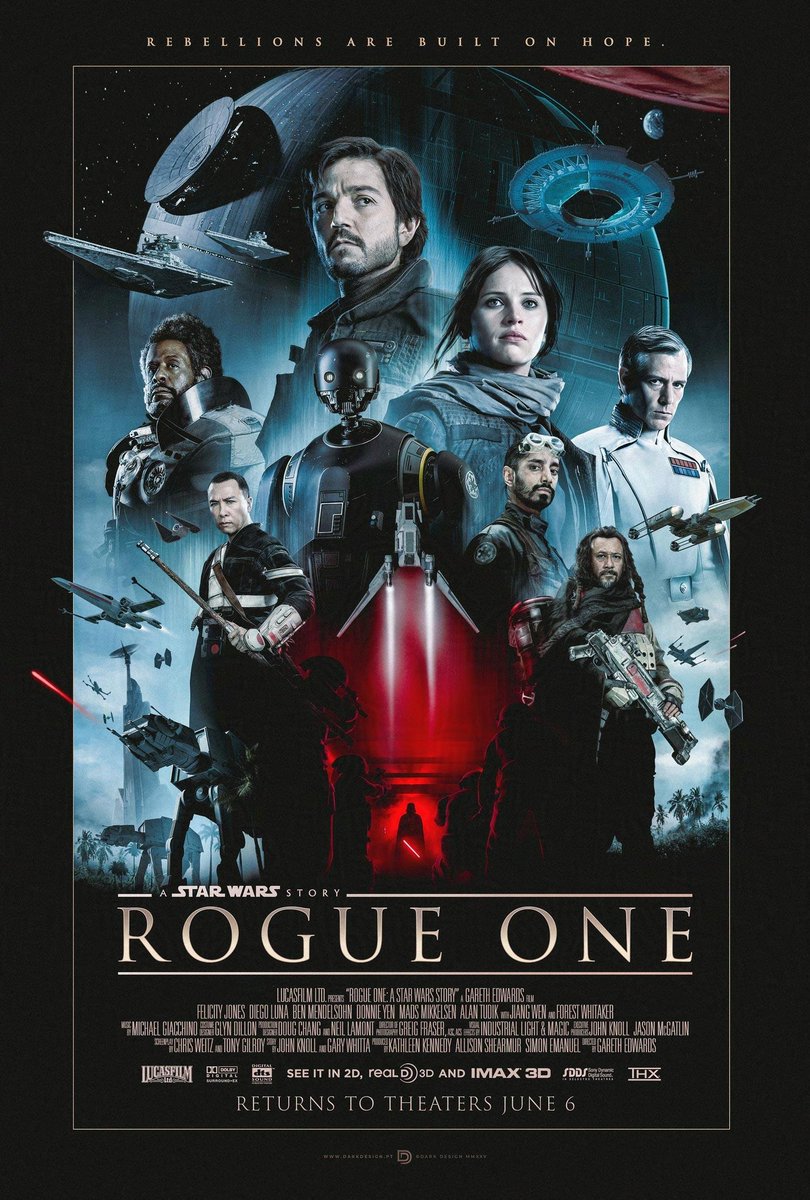 My tribute poster to "Rogue One", seen as "Andor" series finale. #rogueone #starwars #Andor