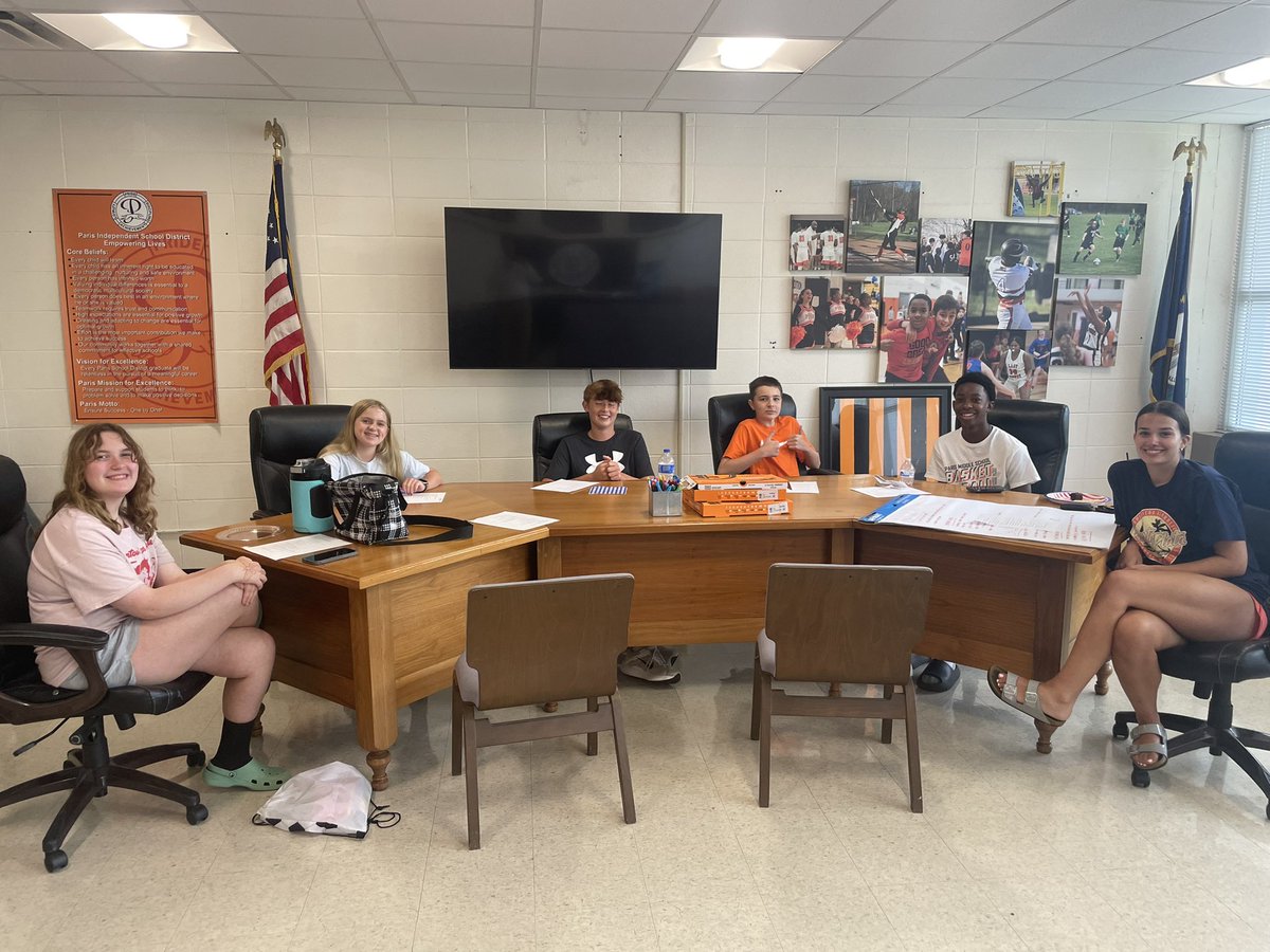 Stephen McCauley (@smccauley1287) on Twitter photo We always have students as a part of our Opening Day festivities <a href="/ParisSchoolsKY/">Paris City Schools</a> . But this year we are taking it to another level and our students are planning the entire event!
This crew is coming up with some awesome ideas. There may or may not be Sprite chugging involved. We always have students as a part of our Opening Day festivities <a href="/ParisSchoolsKY/">Paris City Schools</a> . But this year we are taking it to another level and our students are planning the entire event!
This crew is coming up with some awesome ideas. There may or may not be Sprite chugging involved.