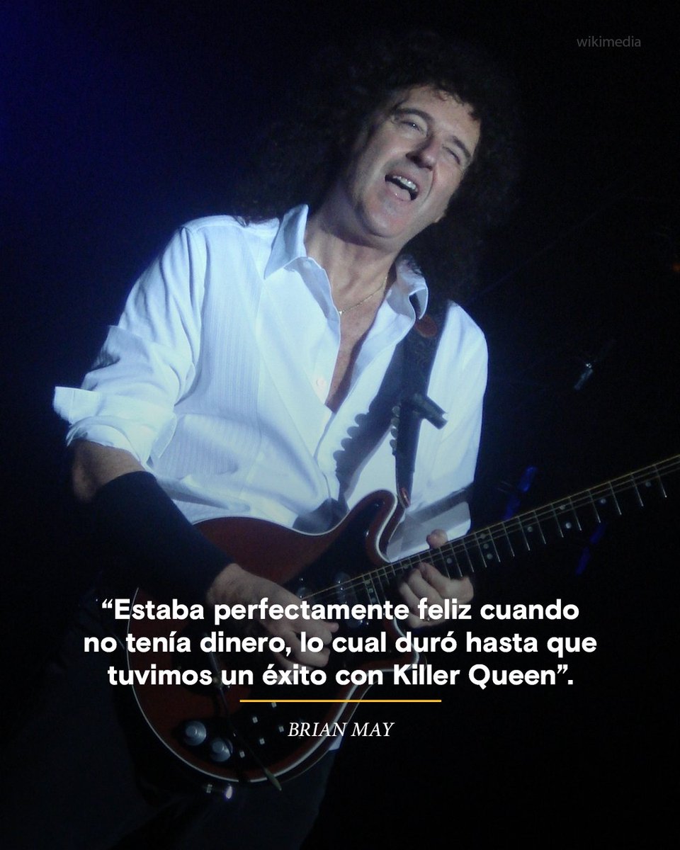 HistoryLA's tweet image. #HoyEnLaHistoria En 1947, nacía Brian May, guitarrista de Queen y astrofísico británico.
