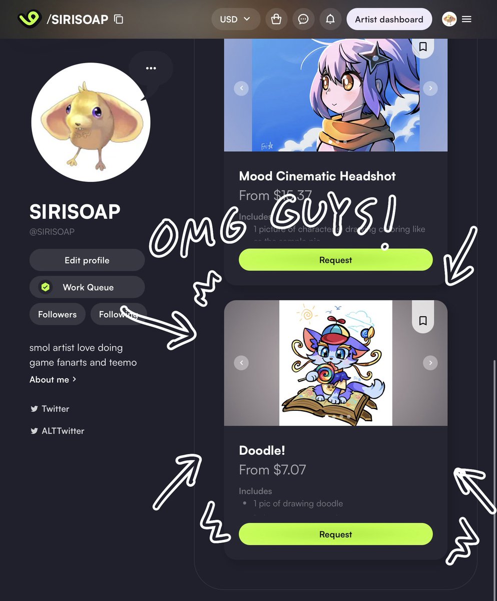 SIRISOAP's tweet image. Feeling fancy so yay im opening commission again!!
Link vgen in my bio~
Rats are appreciated !!
thank you so much 😊 🩷
#VGenOpen #VGenComm