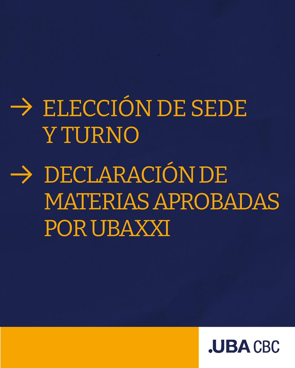 ExtensionCBC's tweet image. ¡Atención Ingresantes al CBC!

Si vas a comenzar el 2do cuatrimestre, tenés que realizar los trámites obligatorios.
📌Es fundamental que completes estos pasos para poder cursar correctamente.
Más información y acceso al sistema en el sitio oficial del CBC: cbc.uba.ar