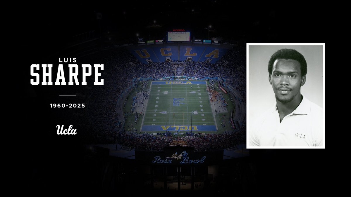 We mourn the passing of one of the best offensive linemen in the history of UCLA, Luis Sharpe. 

🗞️ ucla.in/3GJDIB3