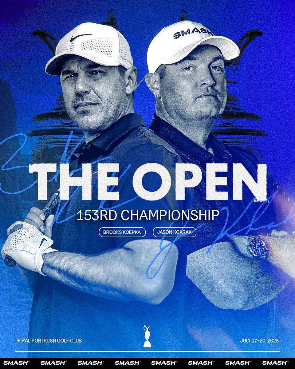SmashGC's tweet image. Good luck to our #SmashGC boys at @TheOpen this week💪