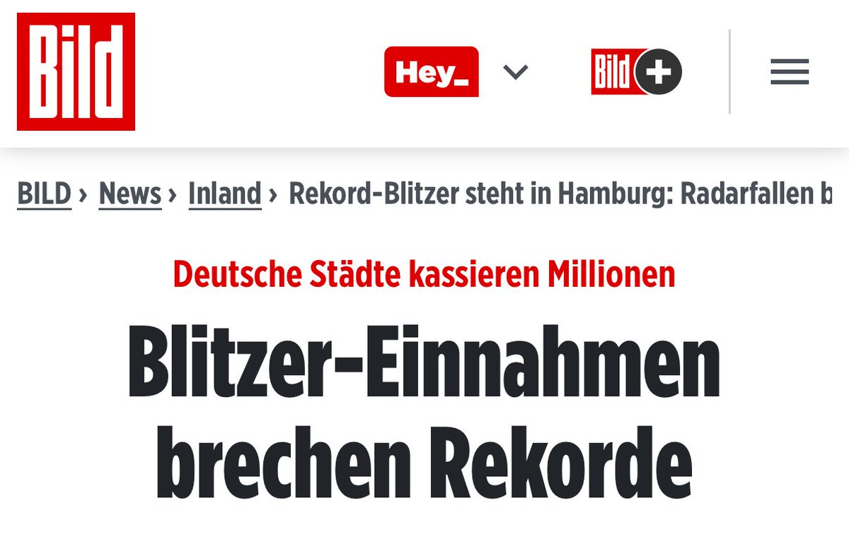 Ansgar_Schledde's tweet image. Hamburg kassiert 47 Mio. € aus Blitzerstrafen - Rekord! Berlin folgt mit 33,4 Mio. €. Dreiste Abzocke durch den Staat! Statt Straßen sicherer zu machen, füllen die Länder ihre Kassen, Autofahrer müssen bluten. Schluss damit! Stattdessen echte Investitionen in die Infrastruktur!