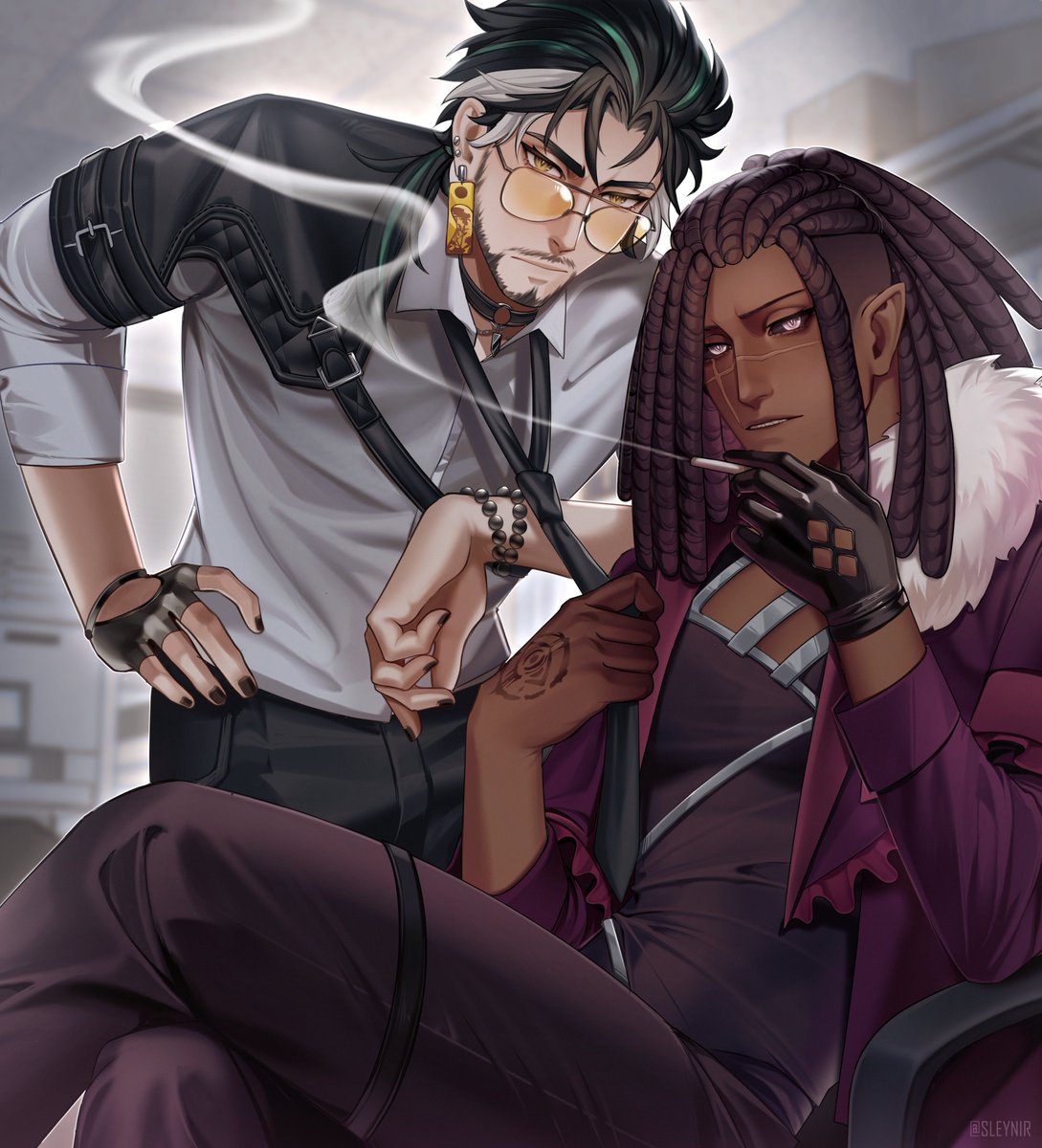 Yasuze_'s tweet image. 𝑩𝒖𝒔𝒊𝒏𝒆𝒔𝒔 𝒎𝒆𝒆𝒕𝒊𝒏𝒈𝒔 𝒉𝒊𝒕 𝒅𝒊𝒇𝒇𝒆𝒓𝒆𝒏𝒕 𝒘𝒉𝒆𝒏 𝒚𝒐𝒖'𝒓𝒆 𝒃𝒐𝒕𝒉 𝒕𝒉𝒆 𝒑𝒓𝒐𝒃𝒍𝒆𝒎 𝒂𝒏𝒅 𝒕𝒉𝒆 𝒔𝒐𝒍𝒖𝒕𝒊𝒐𝒏 ✨

🎨 Art by @Sleynir 🖤

Thank you for redeeming free art comm on my stream (Details below) ✨