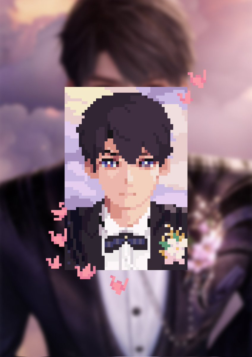 bahuang_'s tweet image. 卡面像素画/馒头QQ人像素
(以后应该还会有更多哥的像素卡面
喜欢的老大麻烦点点关注+❤,如果可以也请多多评论 您的鼓励是我创作的动力🥹🥹🥹
#恋と深空 #LoveandDeepspace #Caleb #マヒル #pixelart #ドット絵 #像素艺术 #aseprite #픽셀아트 #artcommissions #painting