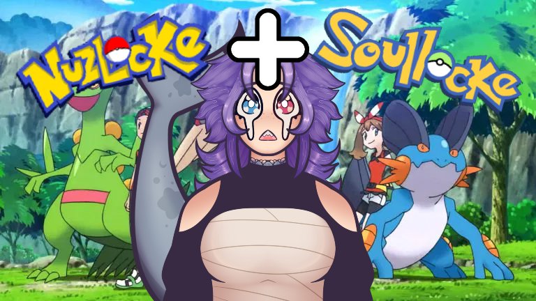 SharciVT's tweet image. Zyxey and I are doing a nuzlocke plus soul link rn!!!!