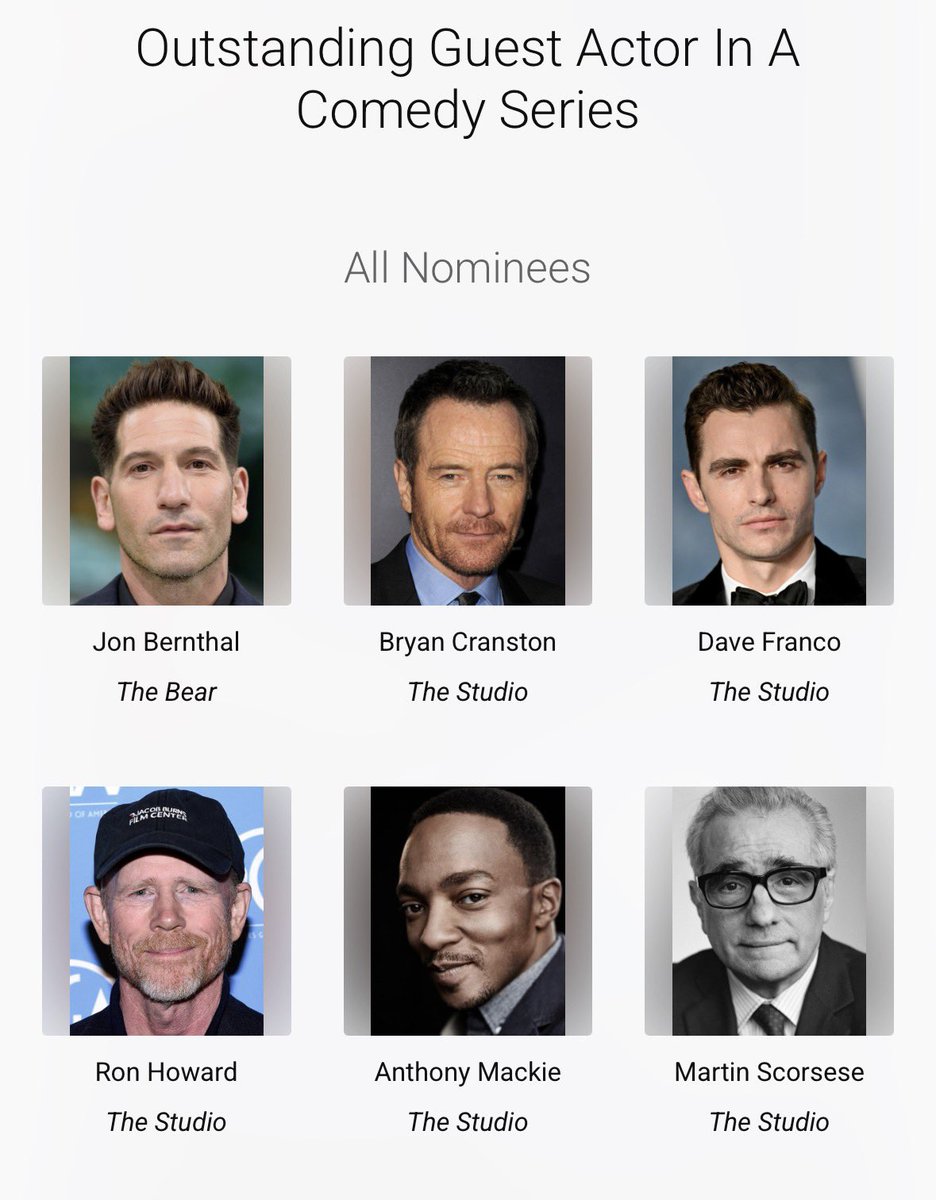 The Studio season 2 should do a satire on awards voters all voting for the same shows