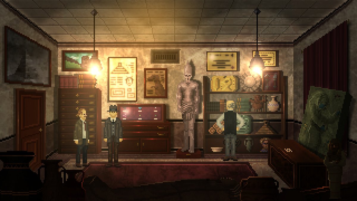 Roolandoo's tweet image. Amantes del Point&Click: Se viene nuevo juego del creador español del fantástico: "An English Haunting" @postmodernadv y con tintes Lovecraftianos 😍
Ya podéis descargar su DEMO aquí:
store.steampowered.com/app/3566870/Th…