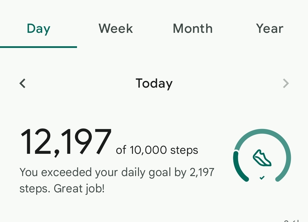 UsernameBanned's tweet image. Been at work (desk job) since 7AM. But I&apos;ll be damned if that&apos;ll stop me from getting steps in. 12k before 4PM. 

Make it happen, bros.