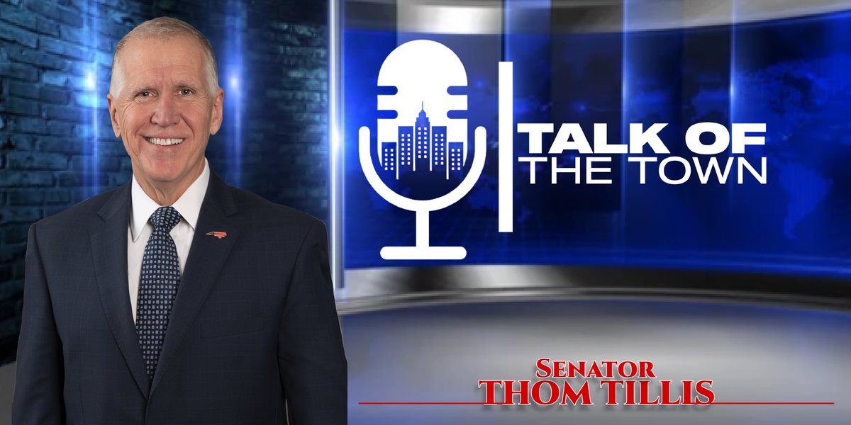 Talk of the Town (@1037wtib) on Twitter photo Tune in on Wednesday’s Talk of the Town as <a href="/SenThomTillis/">Senator Thom Tillis</a> joins <a href="/HenryHinton1/">Henry Hinton</a> & <a href="/pmanonair/">Patrick Johnson</a> 7-9 a.m. Tune in on Wednesday’s Talk of the Town as <a href="/SenThomTillis/">Senator Thom Tillis</a> joins <a href="/HenryHinton1/">Henry Hinton</a> & <a href="/pmanonair/">Patrick Johnson</a> 7-9 a.m.