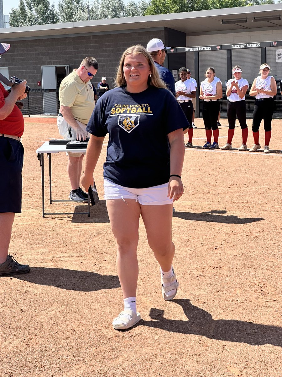 <a href="/23Reese2026/">Reese Rupert</a> and <a href="/abbycurtis21/">Abby Curtis #21</a> receiving their MHSAA Division 1 First Team All-State awards! 

Congratulations, we are so proud of you! 

Go Hornets! 🥎🐝
