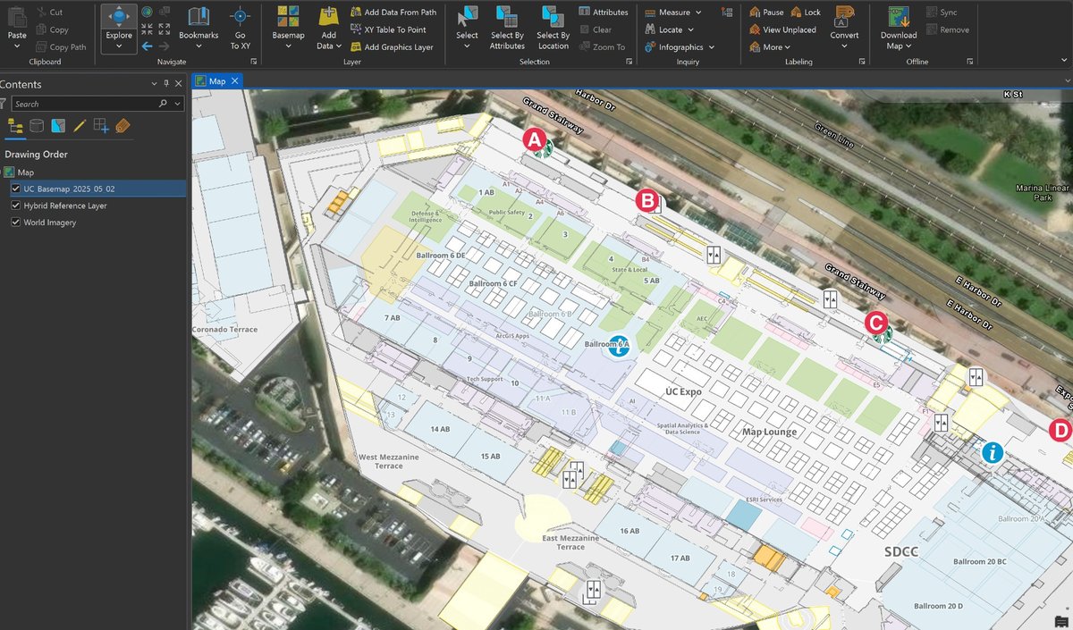 Farsol4's tweet image. Can't be there in person this year, but I can play along with the home game!
#Esri #EsriUC2025 #GIS
@EsriUC