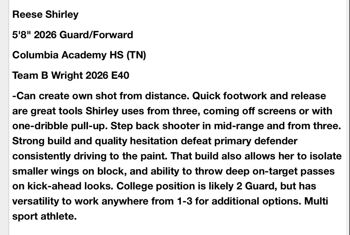 Thank you <a href="/FiveStateHoops/">Five State Hoops</a> for the eval from <a href="/TFNsRun4Roses/">TFN's Run 4 Roses</a>!