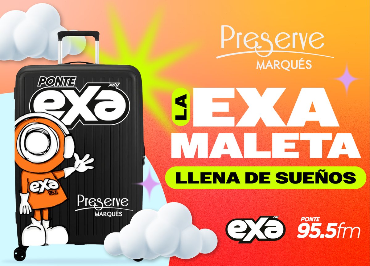 Esta temporada de vacaciones, la estación naranja 🍊 y @preservemarques 🏞️ te regalan la edición limitada de la 𝗘𝗫𝗔 𝗠𝗔𝗟𝗘𝗧𝗔 🎒, ideal para acompañarte a cualquier aventura 🌴🍹✈️

Entra ahora mismo a la publicación fijada en nuestra página de #facebook y participa 😎
