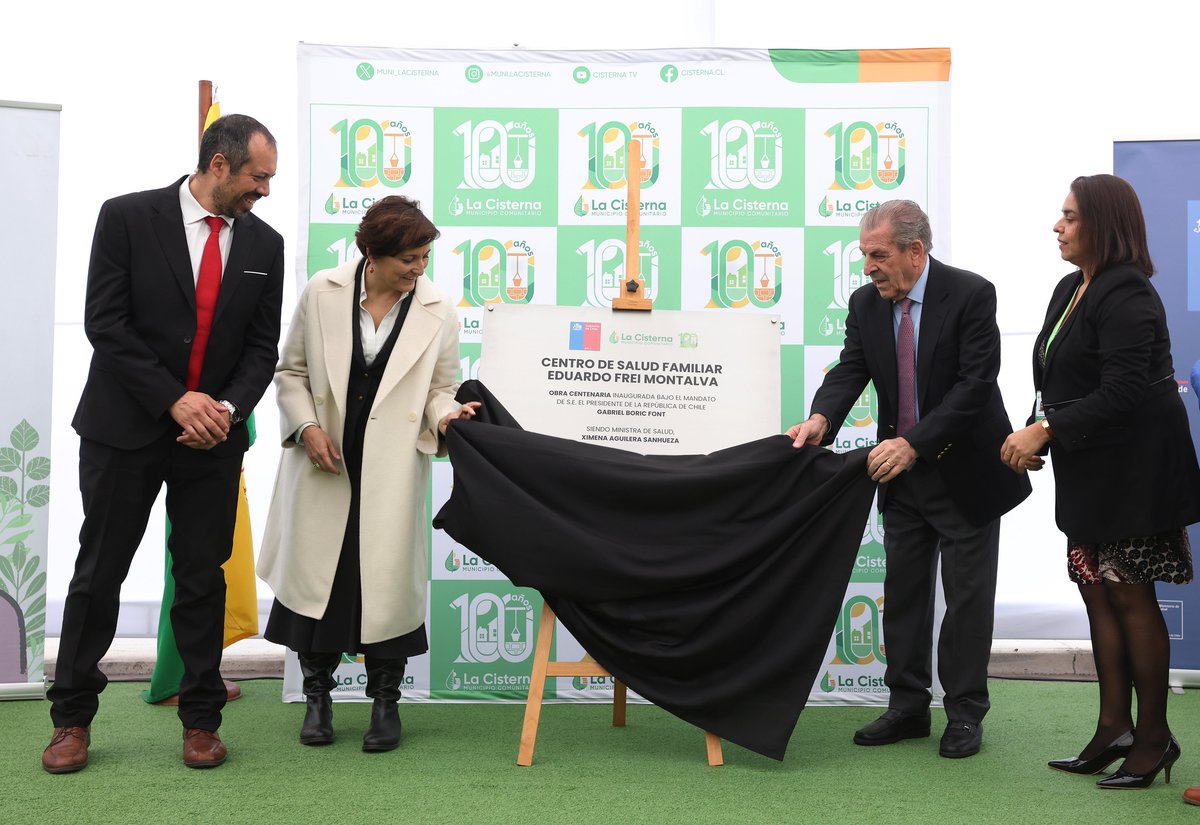 Hoy vivimos un momento emocionante: inauguramos el nuevo CESFAM Eduardo Frei Montalva, junto al expresidente Frei Ruiz-Tagle, quien abrió este mismo centro hace más de 30 años. Lo que era un consultorio urbano, hoy se transforma en un centro de salud familiar de más de 2800 m².👏🏼