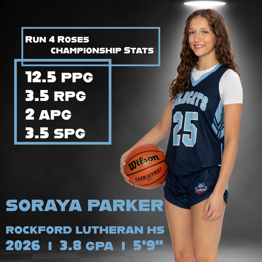 Midwest Wildcats Basketball (@midwestwildcats) on Twitter photo 5'9" Guard Soraya Parker had an impressive weekend at the Run 4 Roses Championship averaging 12.5 points, 3.5 rebounds, 2 assists, and 3.5 steals per game. <a href="/SorayaParker25/">Soraya Parker</a> will be in Louisville July 18-21 for The Splash and The National Championship to close out the E40 circuit. 5'9" Guard Soraya Parker had an impressive weekend at the Run 4 Roses Championship averaging 12.5 points, 3.5 rebounds, 2 assists, and 3.5 steals per game. <a href="/SorayaParker25/">Soraya Parker</a> will be in Louisville July 18-21 for The Splash and The National Championship to close out the E40 circuit.