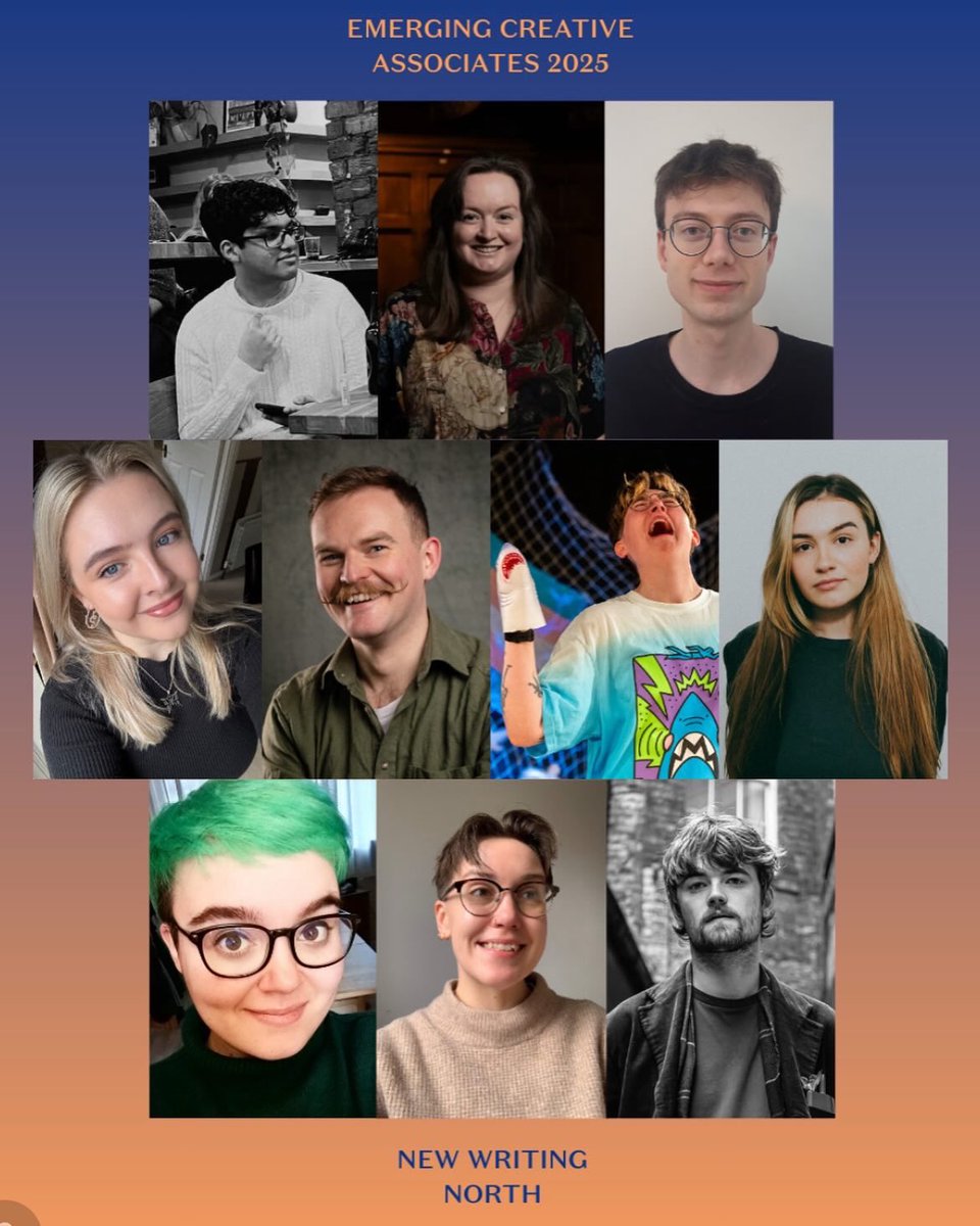 AlysEliza's tweet image. Absolutely delighted to be an Emerging Creative Associate with @NewWritingNorth - they are a true powerhouse and champion of new writing and it’s amazing to have their support 👌🏻👌🏻🙌🏻🙌🏻🙌🏻
newwritingnorth.com/event/emerging…