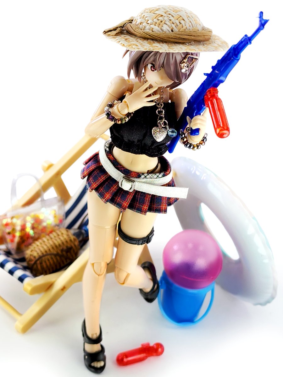 yukasaku7's tweet image. #暑いだろほら水着だ水着