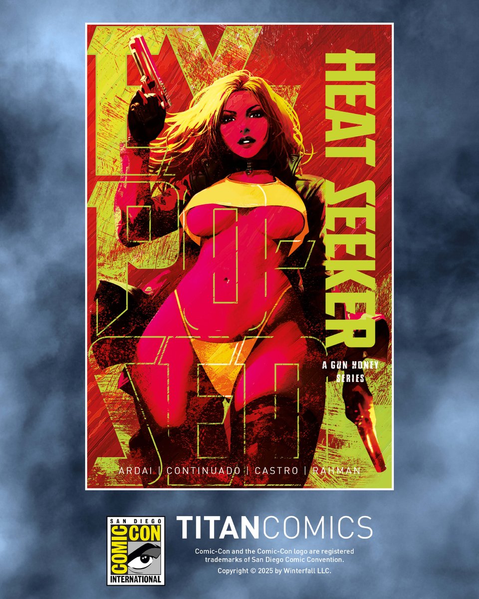 ComicsTitan's tweet image. Titan Comics are thrilled to announce their exclusives for SDCC 2025 (July 24–27)!
Titan will be bringing hotly-anticipated new comic launches, SDCC exclusive variant editions by superstar artists!
Find all here: bit.ly/3GMC1Tk
@tehani_farr @derrickchewart #SDCC