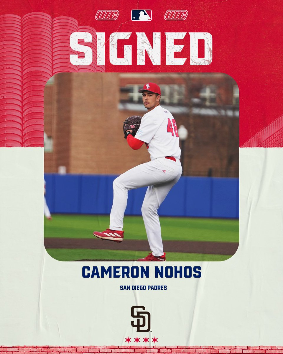 𝓞𝓷 𝓽𝓱𝓮 𝓭𝓸𝓽𝓽𝓮𝓭 𝓵𝓲𝓷𝓮...... 🖊️⚾️🔥

Congrats to our guy <a href="/CamNono2/">Cam Nono</a> for signing with the <a href="/Padres/">San Diego Padres</a>! 

#ChicagosCollegeTeam