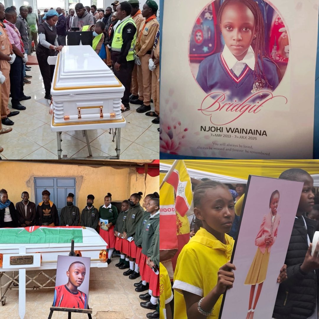 FGaitho237's tweet image. THE ENEMY IS GACHAGUA NOT RUTO:
This is Kenya today: students buried by their peers, gunned down by police brutality.
And some fool wants you to wait until 2027, hoping a rigged IEBC will somehow bring justice to these innocent lives.
Rigathi Gachagua is the real enemy, not…