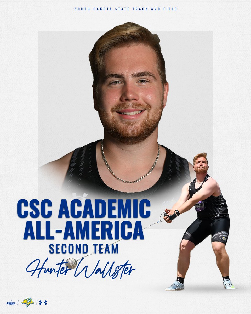 Second time on second team for this scholarly stud 😎🧐

Wallster made the CSC Academic All-America Second Team for the second year in a row 📚🙌

#GoJacks🐰