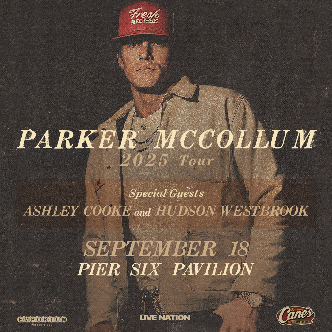 WMZQ's tweet image. Listen to Ty all this week at 5:40pm for your chance to win a pair of tickets to see Parker McCollum at Pier Six Pavilion on September 18th!