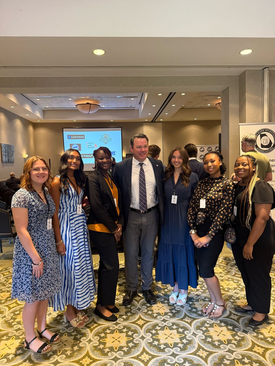 LtGovJonesGA's tweet image. Honored for the opportunity to speak at the GA Gang Investigators Conference today.
I'm proud to support our law enforcement in every zip code and every role. From pay raises and benefits to cracking down on gang crime, I’ll keep fighting for those who fight for us. #gapol