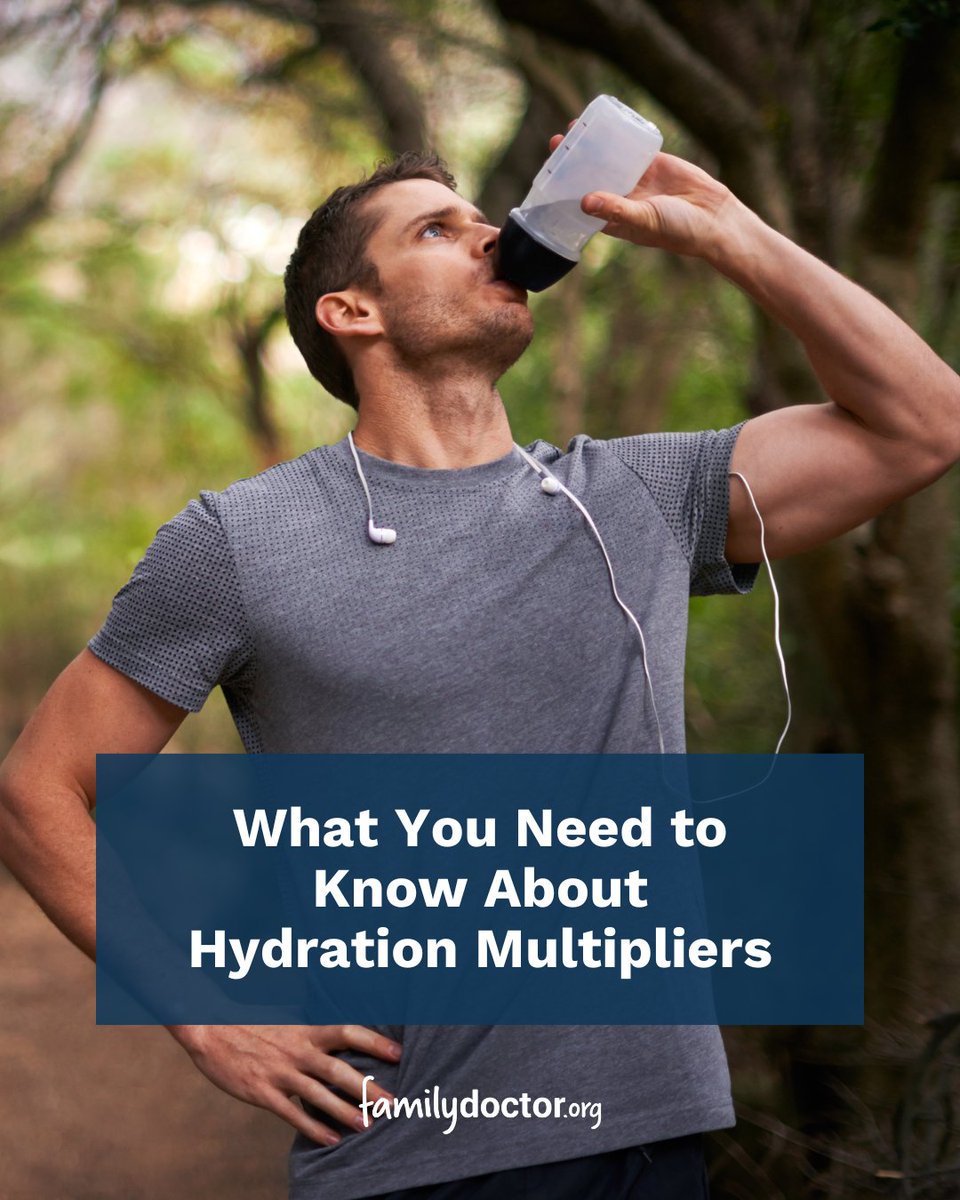 familydoctor's tweet image. Have you been considering trying hydration multipliers? 💦 @aafp’s @ShannonDowlerMD breaks down what you need to know and how to use them properly this summer with @CBSNews! Check it out: cbsn.ws/4lLuTpd
